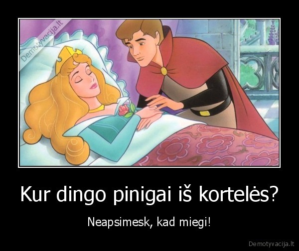 miegancioji, grazuole,islaidauja