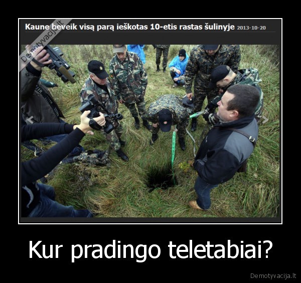 gyvenimas,vaikai,dingo,rastas,sulinys,teletabiai,baisu