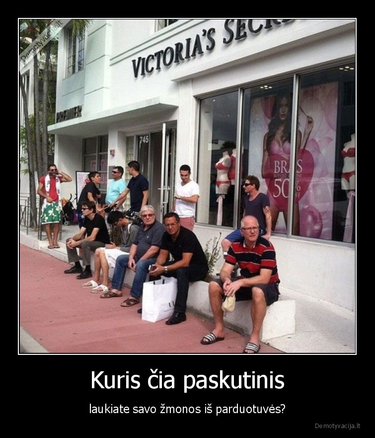 paskutinis,parduotuve,eile,vyrai,laukia