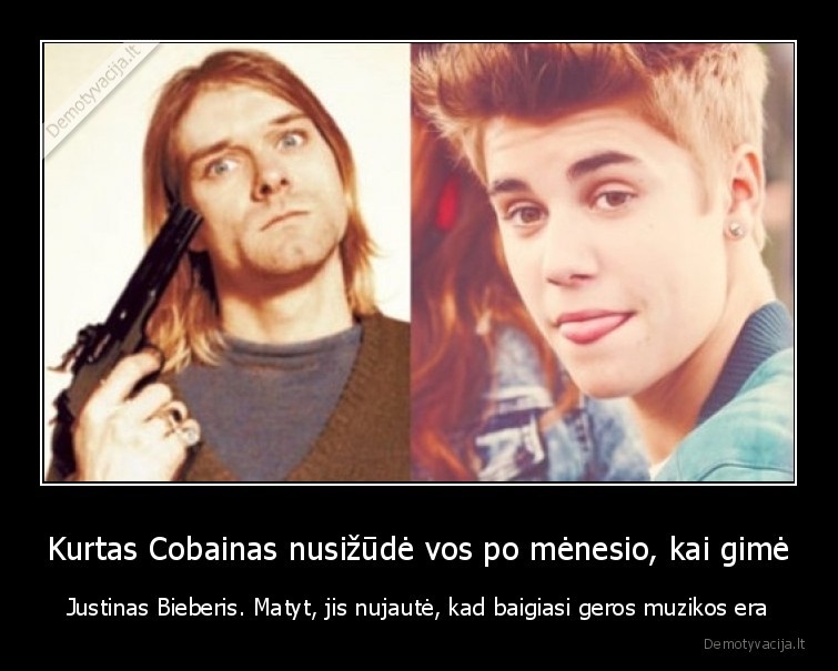 muzika,bieber,kurt, cobain,nirvana,justinas, bieberis