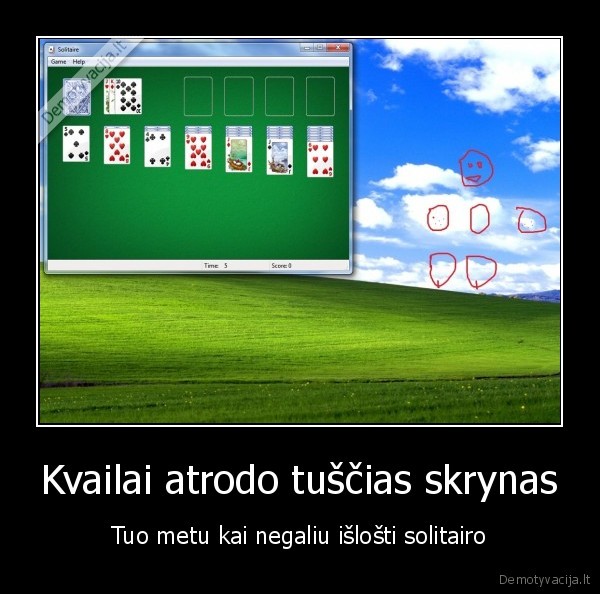 Kvailai atrodo tuščias skrynas