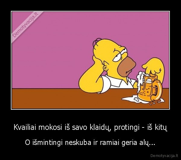 alus,kvailiai,protingi