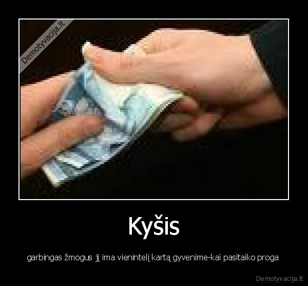 kysis,pinigai