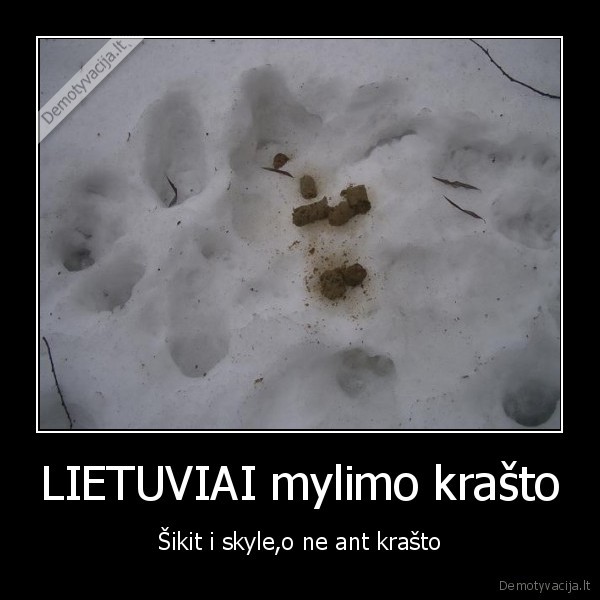 LIETUVIAI mylimo krašto