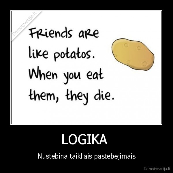 draugai, kaip, bulves