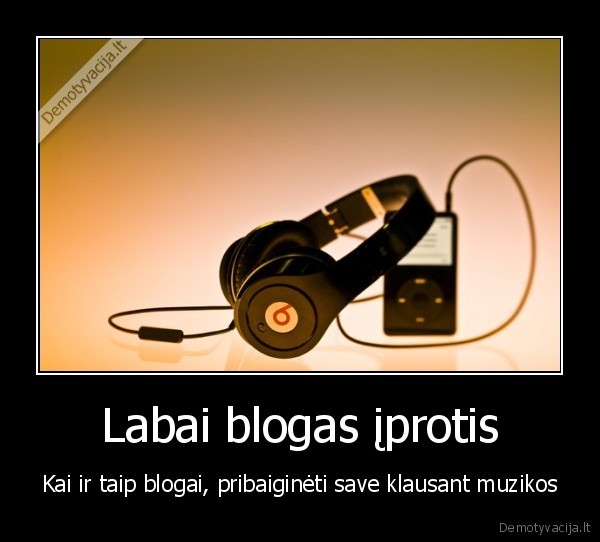Labai blogas įprotis