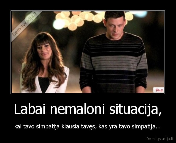 Labai nemaloni situacija,