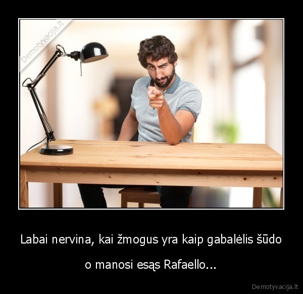 rafaello,zmogus,sudas