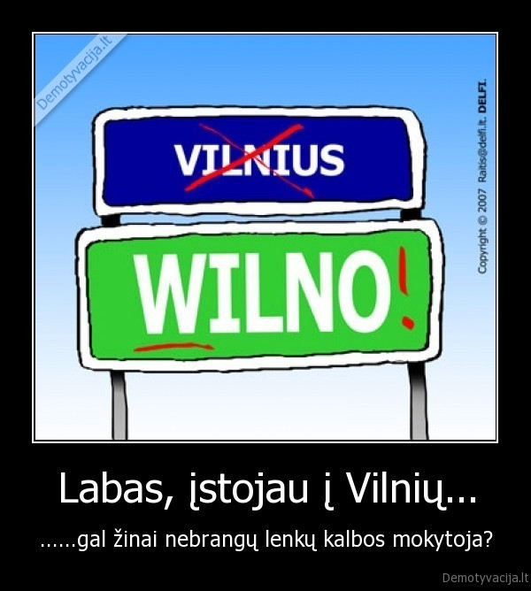 vilnius,lenkai,kalba