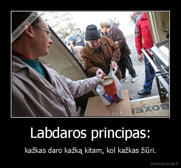 Labdaros principas:
