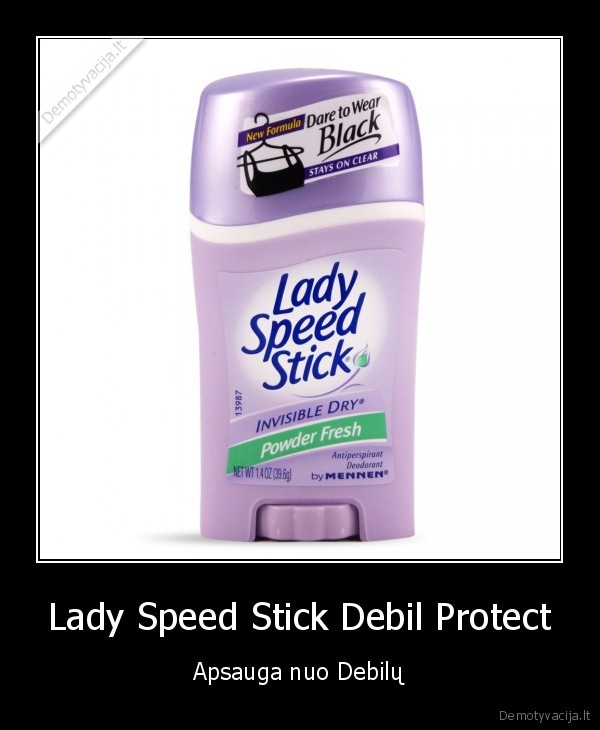 lady, speed, stick, debil, protcet