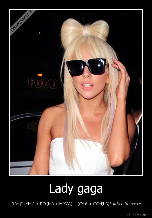 lady, gaga, daina, bad, romance