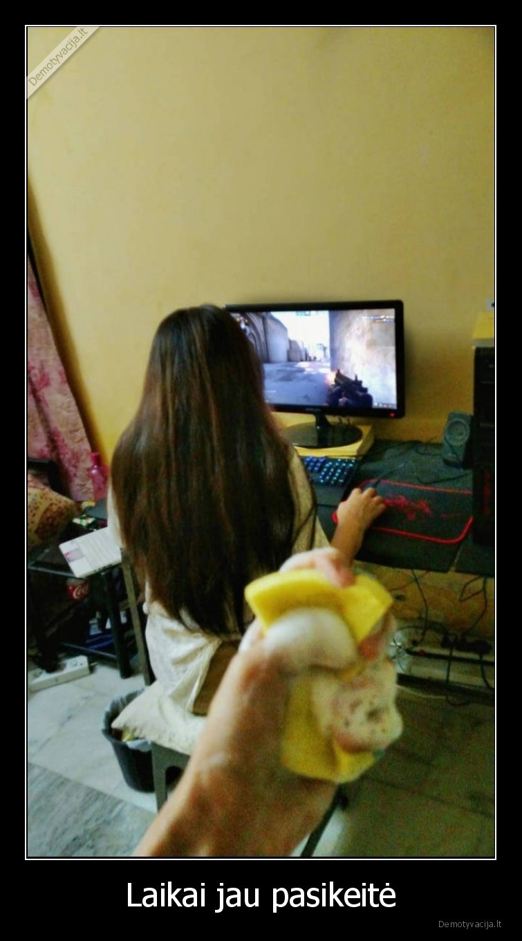laikai,keiciasi,cs,zaidzia