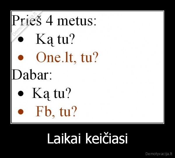 facebook, geriau, negu, one.lt