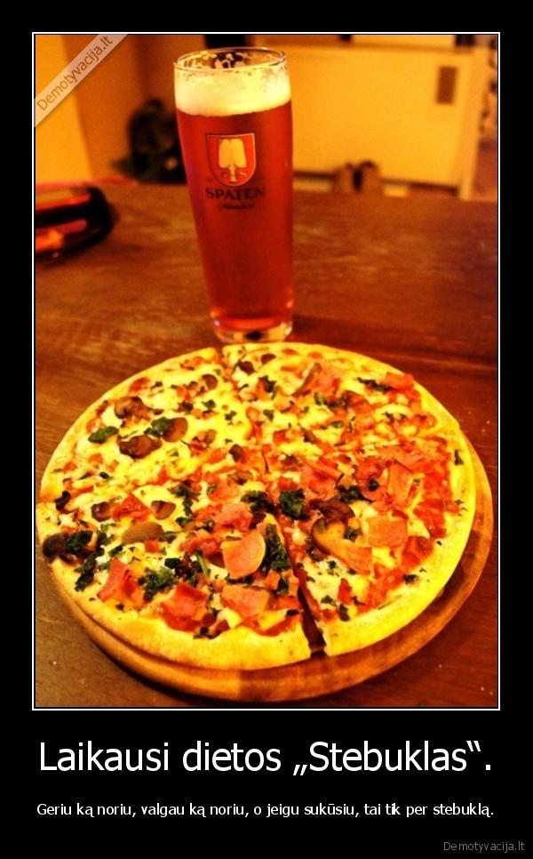 Laikausi dietos „Stebuklas“.