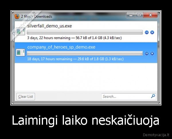 Laimingi laiko neskaičiuoja