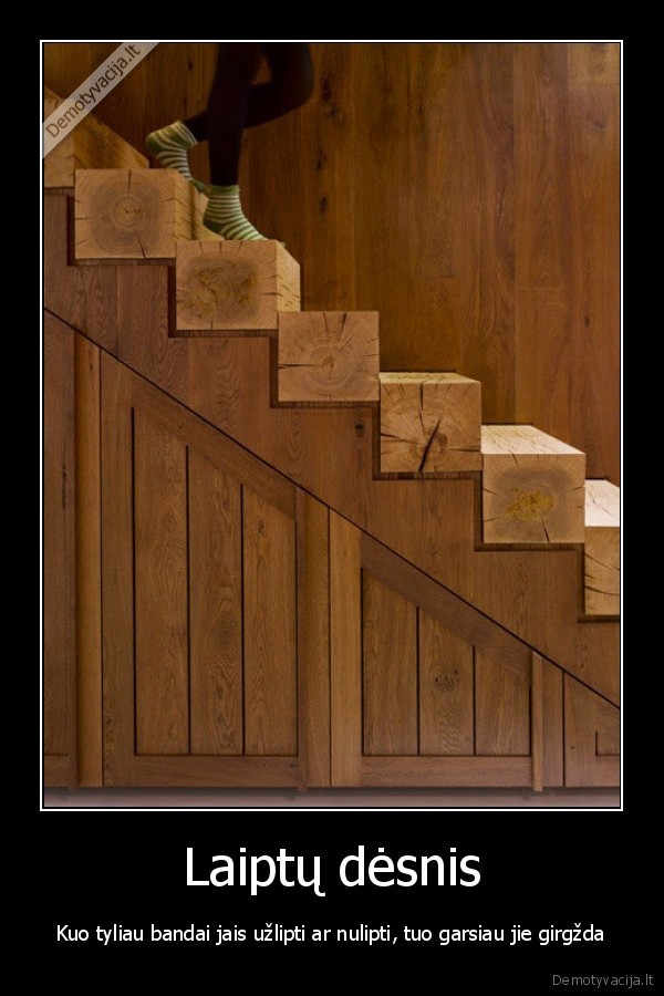 laiptai,laiptu, desnis