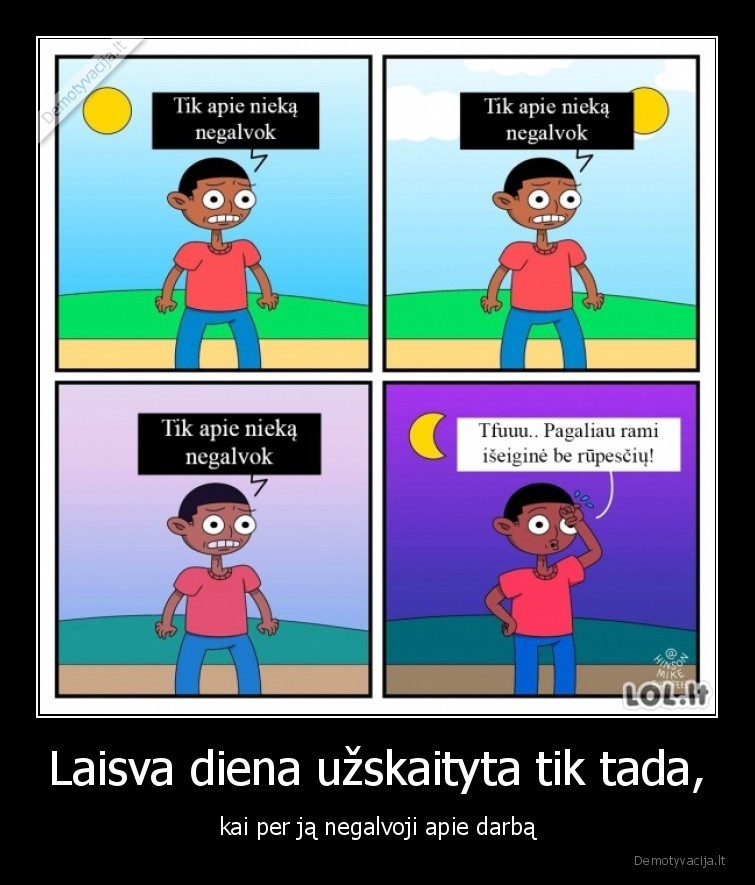 laisva, diena,darbas,komiksai