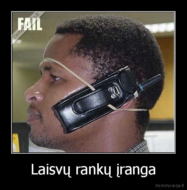 Laisvų rankų įranga