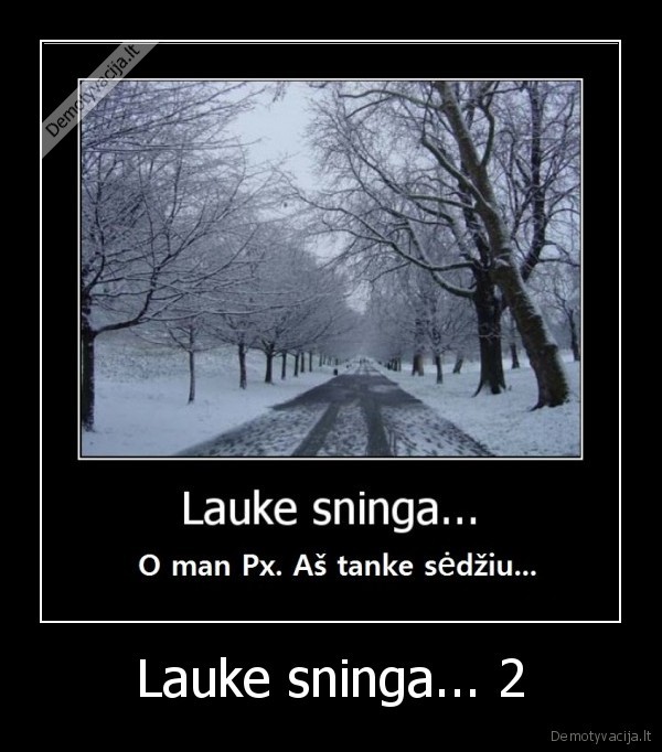 Lauke sninga... 2
