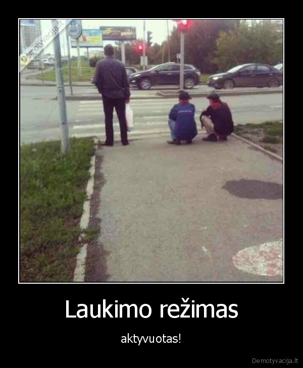 laukti,rezimas,aktyvuotas