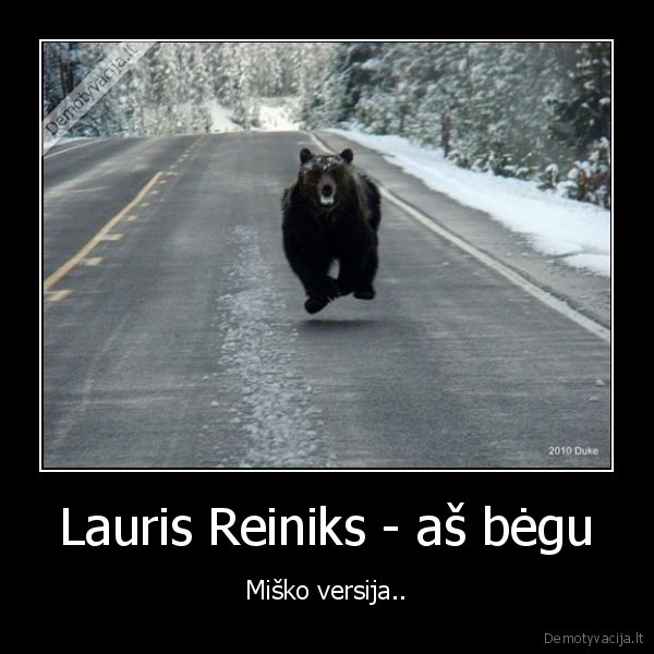 Lauris Reiniks - aš bėgu