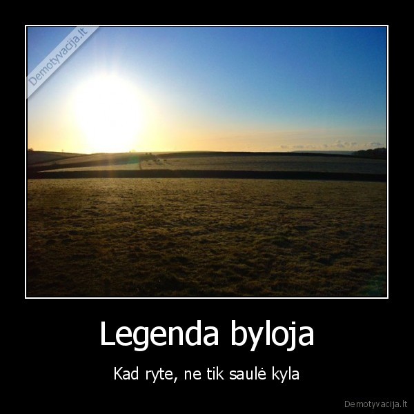 Legenda byloja