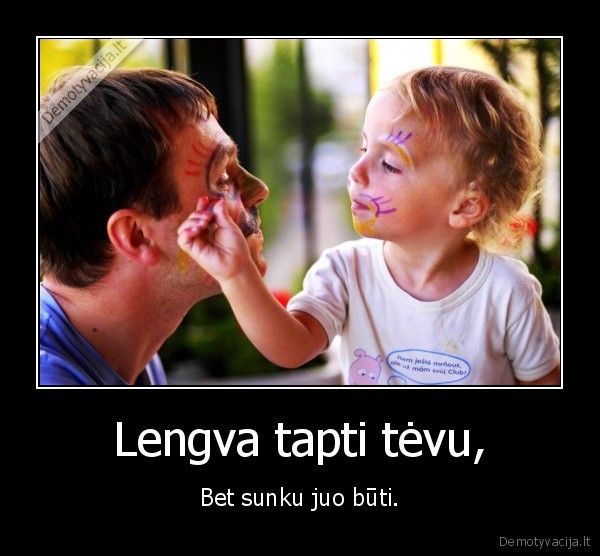 tevyste, vaikai,melie