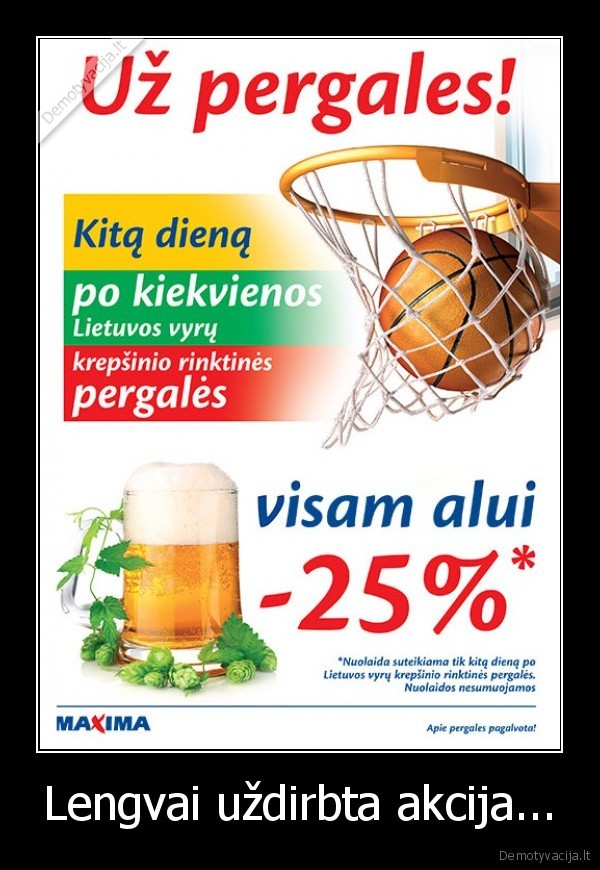 belgai,lietuva,krepsinis,alus,akcija,maxima