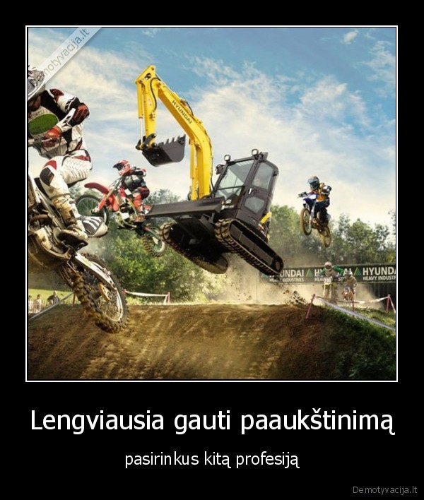 Lengviausia gauti paaukštinimą