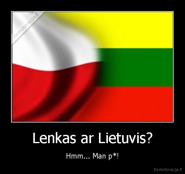 lenkai, ir, lietuviai, yra, zmones