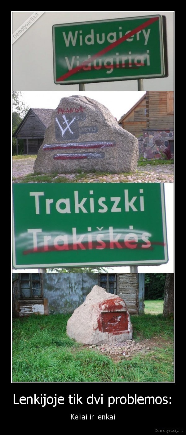 Lenkijoje tik dvi problemos: