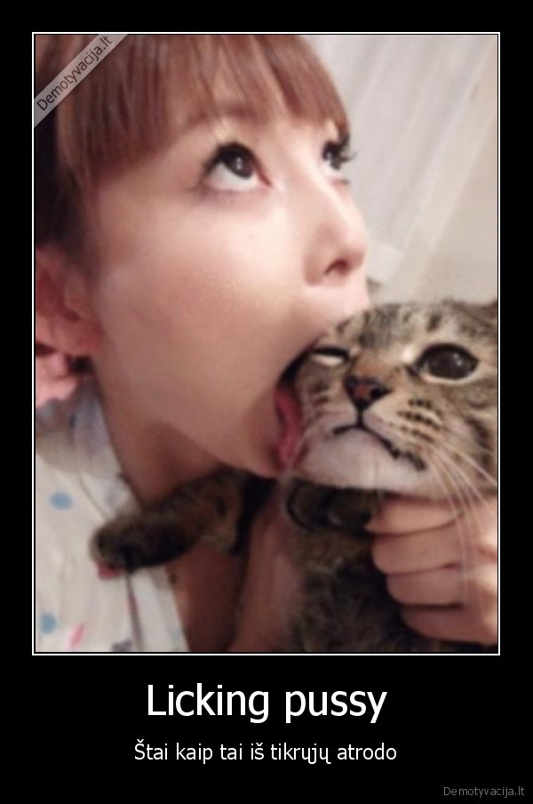 Licking pussy