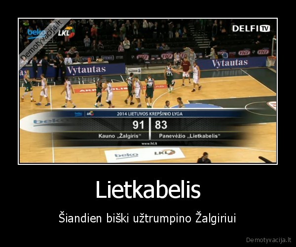 lietkabelis, zalgiris,lkl