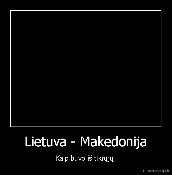 lietuva, makedonija