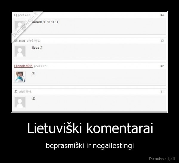 Lietuviški komentarai