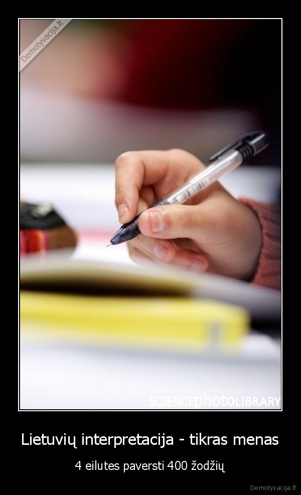 Lietuvių interpretacija - tikras menas