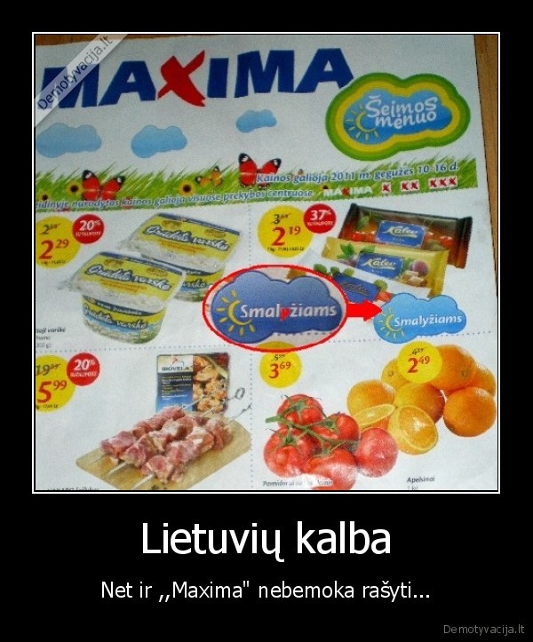 maxima,lietuviu,kalba,krisste