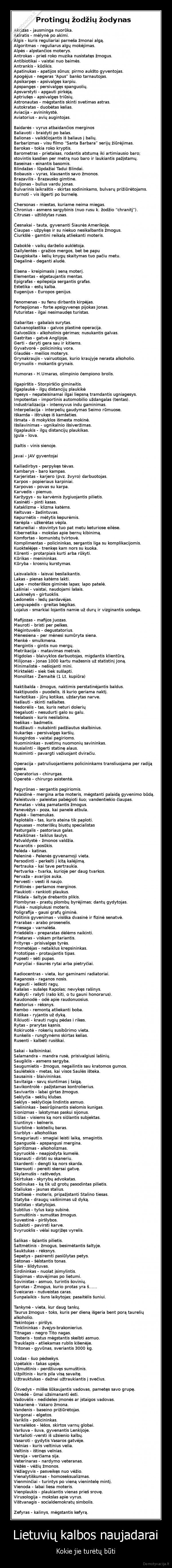 Lietuvių kalbos naujadarai