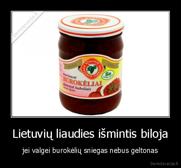 Lietuvių liaudies išmintis biloja