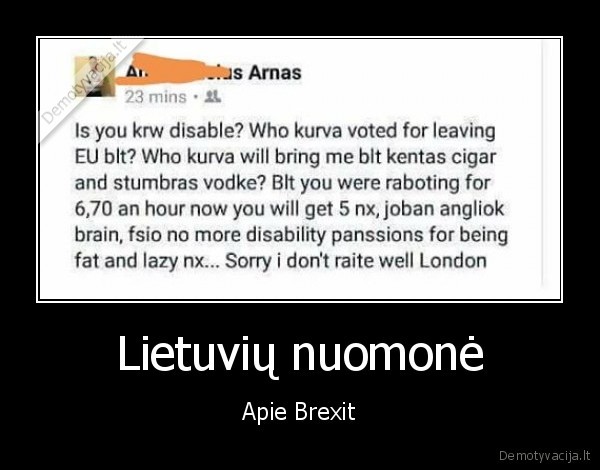 brexit,lietuva,anglija