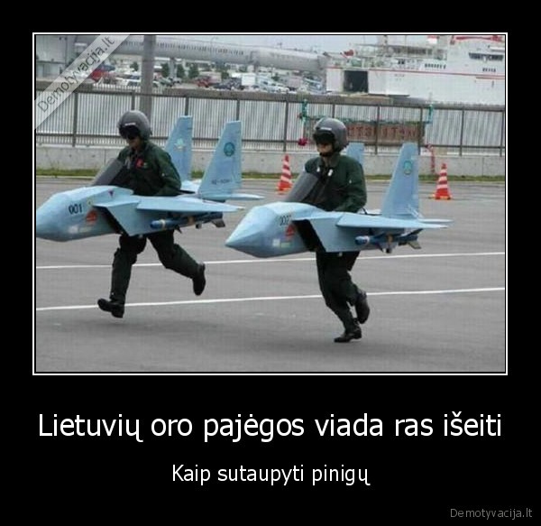 Lietuvių oro pajėgos viada ras išeiti