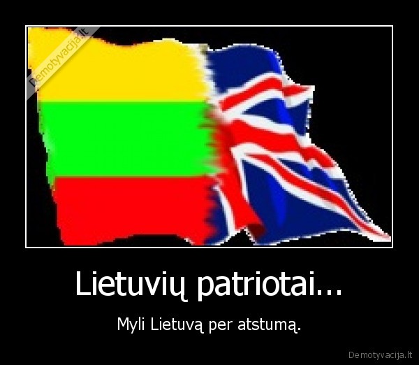 Lietuvių patriotai...