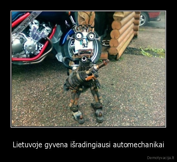 Lietuvoje gyvena išradingiausi automechanikai