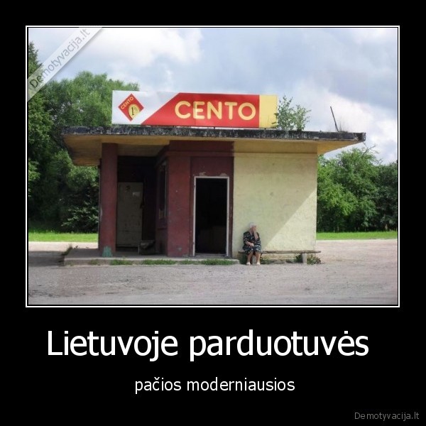 Lietuvoje parduotuvės 