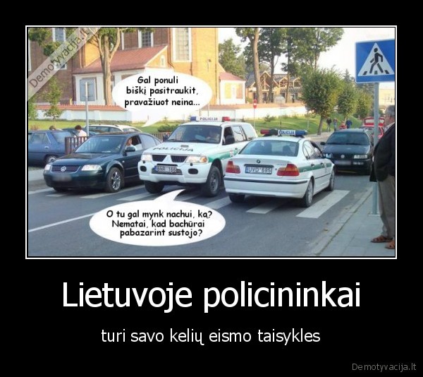 Lietuvoje policininkai