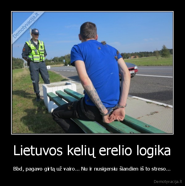 keliu, erelis,avarija,girtas,farai,reidas,policija