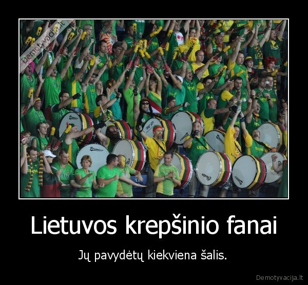 Lietuvos krepšinio fanai