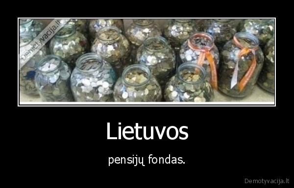 pensijos,litai