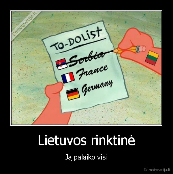 patrikas, kempinius, lietuvos, rinktine